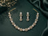 Gold Plated Short Mossanite Necklace Set