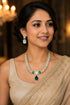 Gold plated AC Kundan Short Necklace