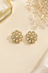 Gold Plated Mozaannite Earrings