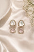 Gold Plated Mozaannite Earrings