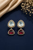 Gold Plated Mozaannite Earrings