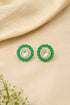 Gold Plated Mozaannite Earrings