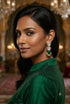 Gold Plated Mozaannite Earrings