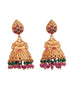 Gold plated Classic AD Jhumka Earrings