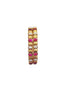 Gold plated Antique bangle with multicolor stones and pearl Set of 2 bangles