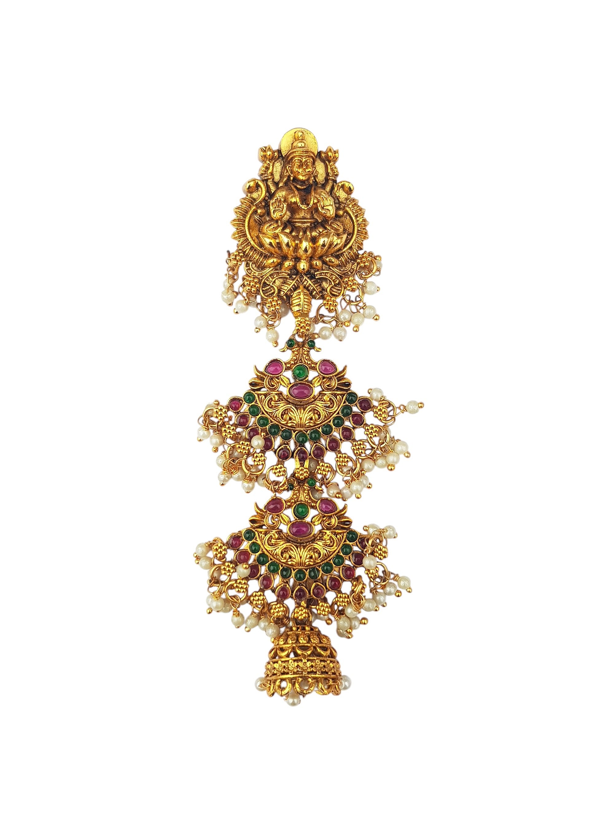 Gold Plated Hair Jada/Amboda/Hair Pin Short jada/Jada bille  0825