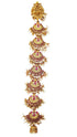 Gold Plated Hair Jada/Amboda/Hair Pin/Jade bille  0825