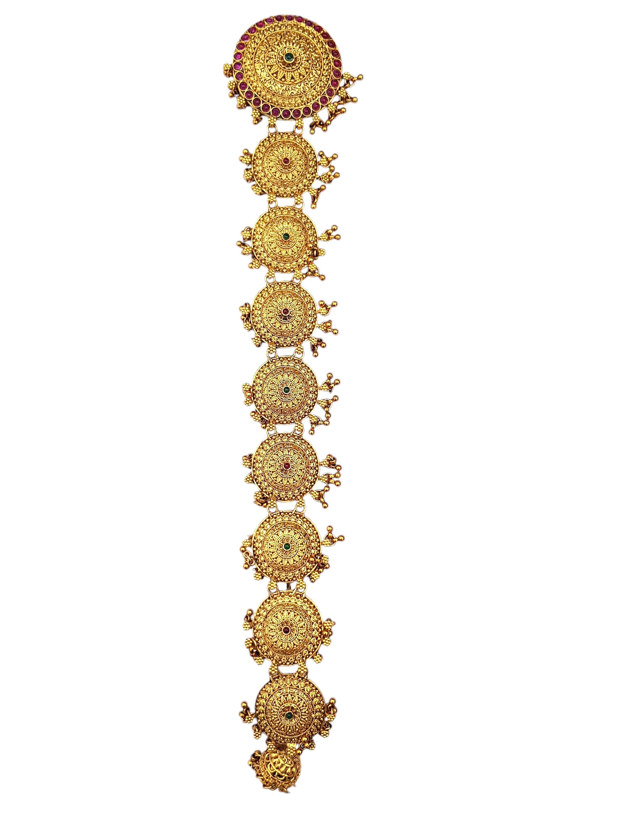 Gold Plated Hair Jada/Amboda/Hair Pin/Jada Bille  0825