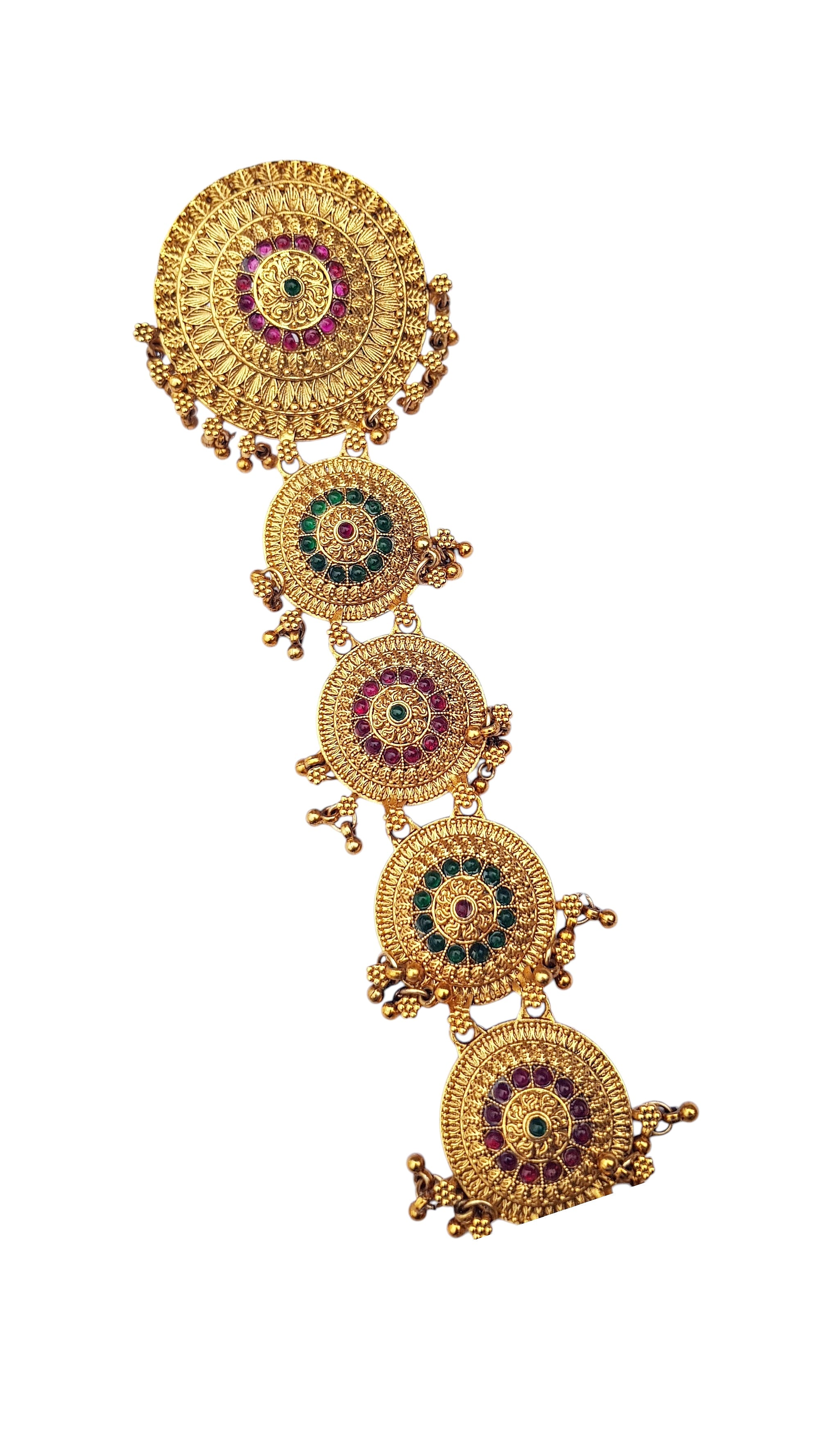 Gold Plated Hair Jada/Amboda/Hair Pin/Jada billa