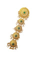Gold Plated Hair Jada/Amboda/Hair Pin Half choti/jade bille  0825