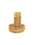 Multicolor Gold plated antique bangles set of 6 bangles  0825