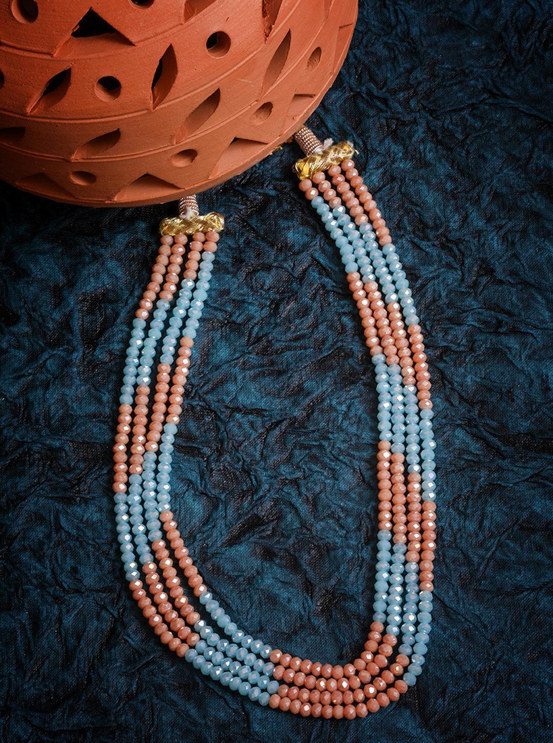 4 layer Peack and light blue Chain 8880N - Griiham