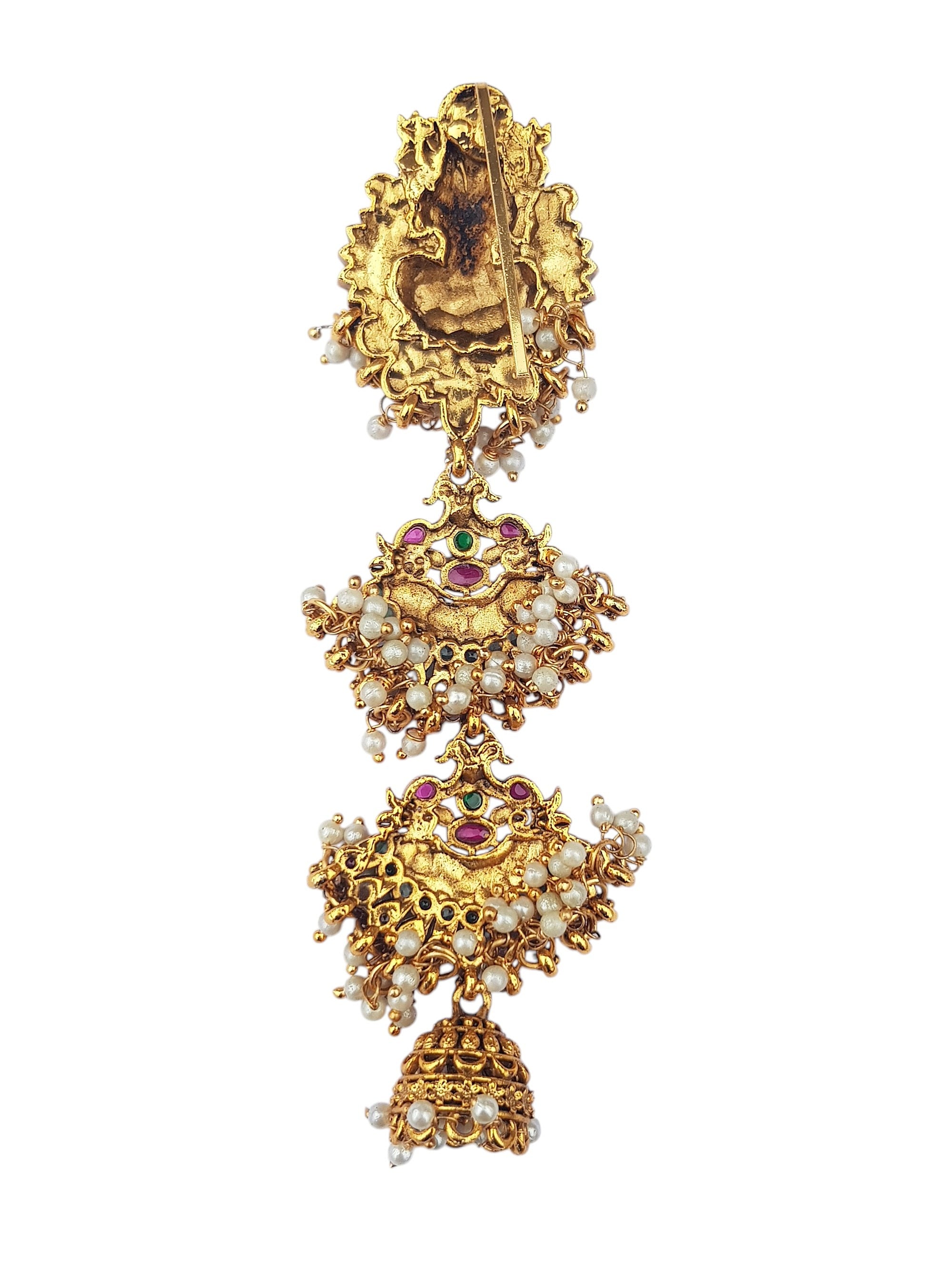 Gold Plated Hair Jada/Amboda/Hair Pin Short jada/Jada bille  0825