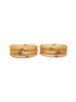Multicolor Gold plated antique bangles set of 6 bangles  0825