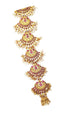 Gold Plated Hair Jada/Amboda/Hair Pin/Jade bille  0825