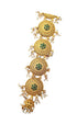 Gold Plated Hair Jada/Amboda/Hair Pin Half choti/jade bille  0825