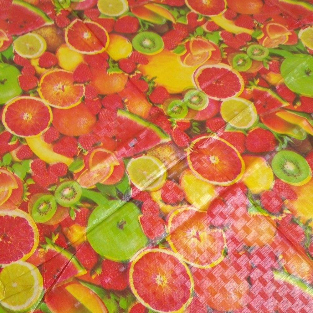 6 Seater Round 72 inches Highly Durable Printed Table Cover 1hg - Griiham