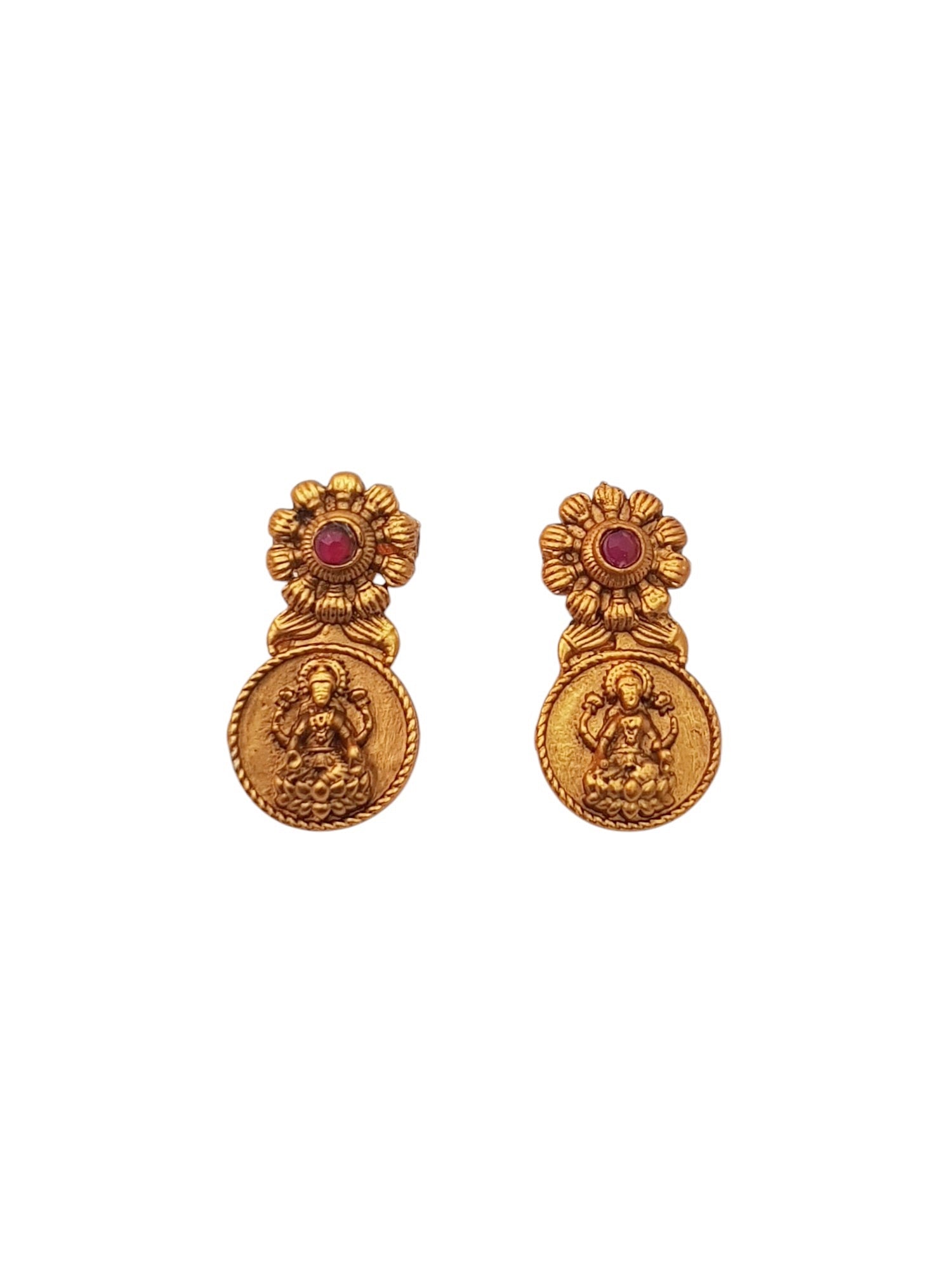 Gold Plated Special Laxmi Coin Necklace Set