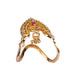 Adjustable Size Finger ring with Laxmi 6936N