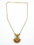 Antique Finish Laxmi pendant set 9437N - Griiham