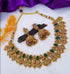 Antique Finish Laxmi short necklace 9941N - Griiham