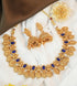 Antique Finish Laxmi short necklace 9941N