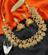 Antique Finish Laxmi short necklace 9941N