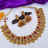 Antique Finish Laxmi short necklace 9941N - Griiham