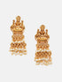 Antique Gold Finish Contemporary Party Wear Laxmi jhumka 5976n