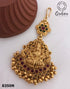 Antique Gold Finish Hair Accessory Damini/Tikka Bridal Wear 8350N-Mang Tikka-Griiham-Griiham