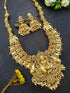 Antique Gold Plated Long Necklace Set 15918N