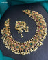 Antique Gold Plated Necklace Set 14613N