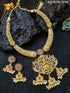 Antique Gold Plated Necklace Set 15518N