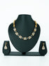 Antique colored Stone necklace set 12251N