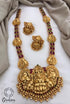 Antique finish Laxmi Long necklace set 12306N-1