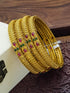 Gold Plated Set of 4 bangles