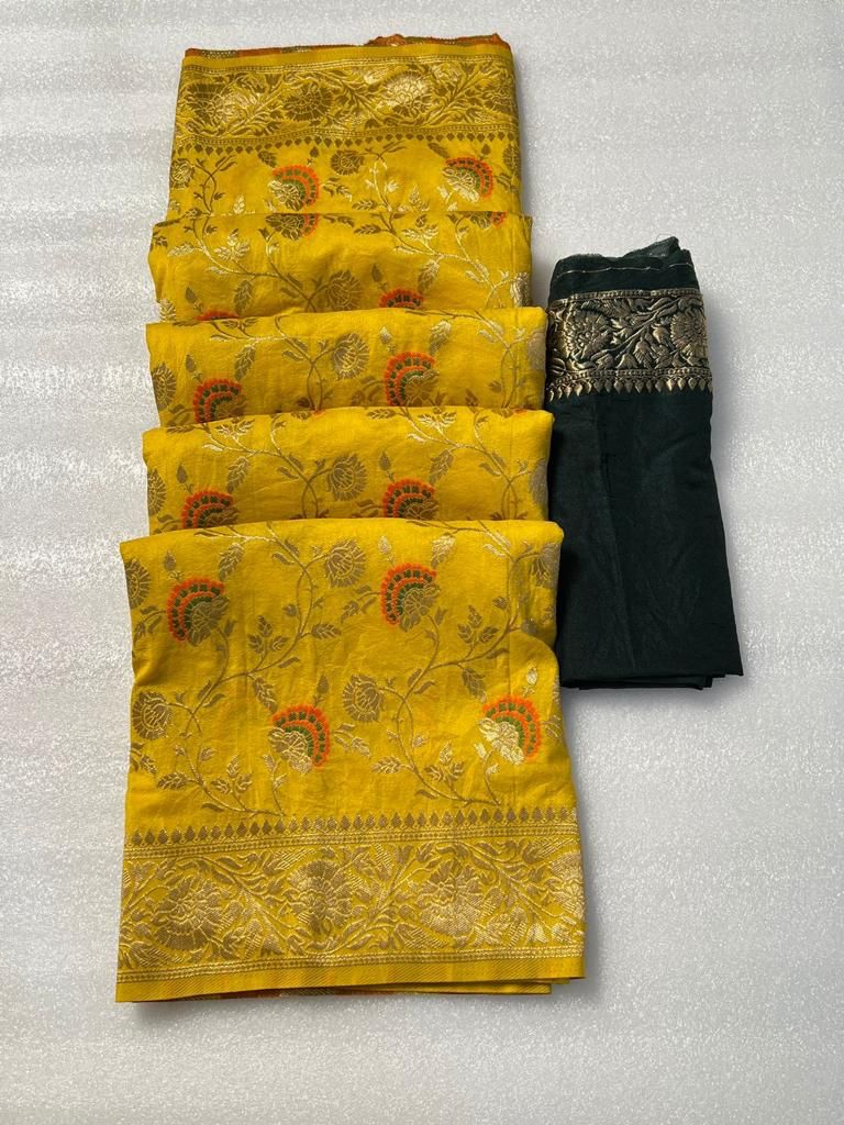 Banarasi Georgette with all over work Saree 14672N