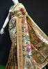 Banarasi Soft Semi Silk Paithani Saree with fancy meena & zari weaves 16642N