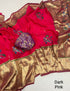Banarasi Soft Semi-silk PAITHANI SAREES 16585N
