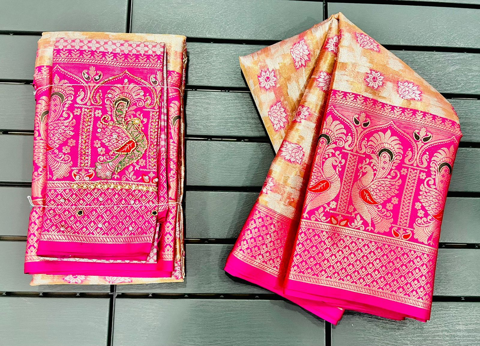 Banarasi handloom fabric Saree 18579N