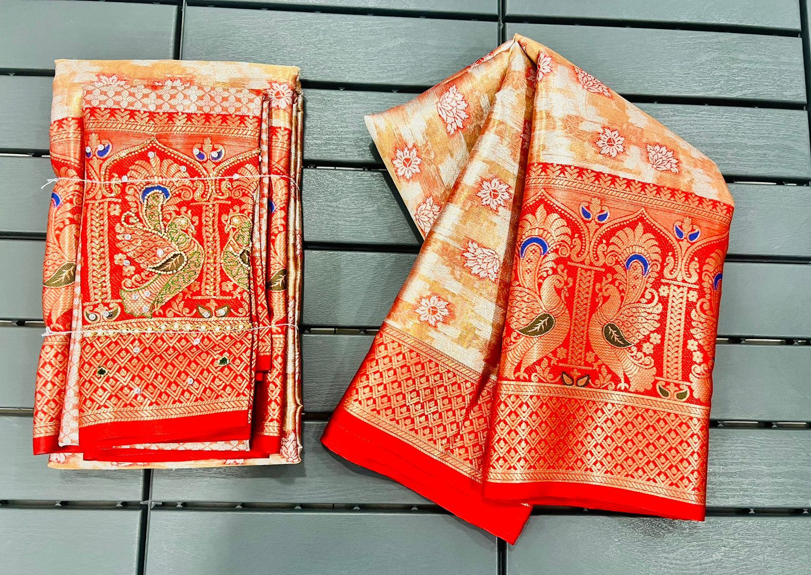 Banarasi handloom fabric Saree 18579N