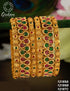 Bangle set of 6 temple collection 12185A