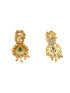Black bead wati mani pendant Mangalya chain necklace set 18 inches - Griiham