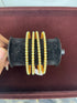 Gold Plated Set of 4 premium CZ Bangles