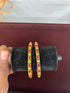 Gold Plated St of 2 bangles