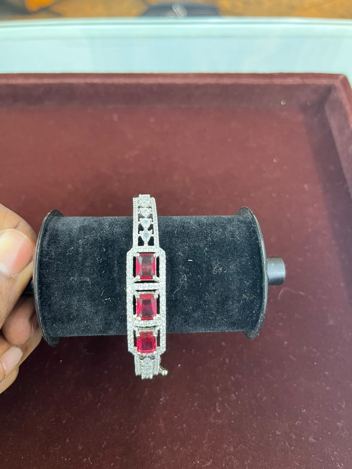 Premium Fancy AD Kada Bracelet