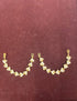 Gold Plated Adige White Stone Maatil