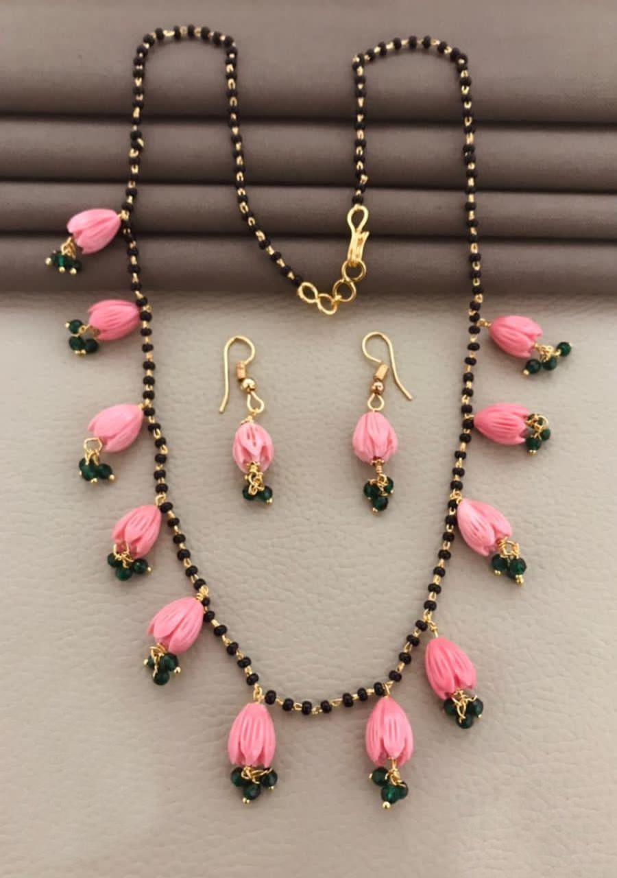 Chain with Tulip beads 13514N