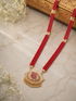 Premium Adige Pendant with Coral mala
