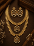 One Gram Gold Plated Kasu Combo Set with Kempu Pendant